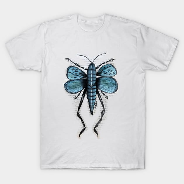 The Bug T-Shirt by Mel Almada Art 